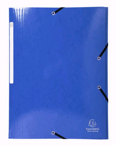 Brause Sammelmappe DIN A4 mit Gummizug blau