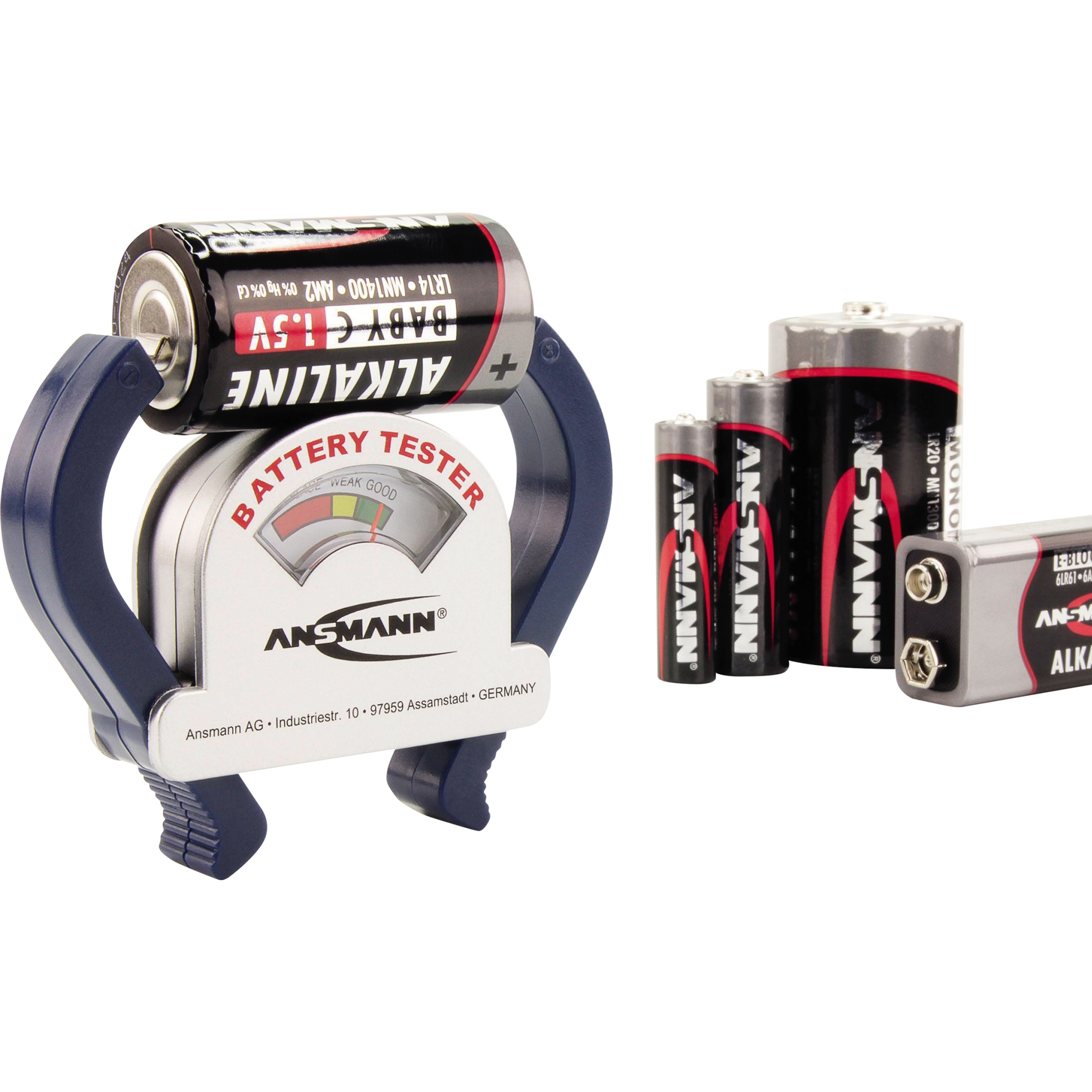ANSMANN Batterietester 4000001-510 für Thekenbereich