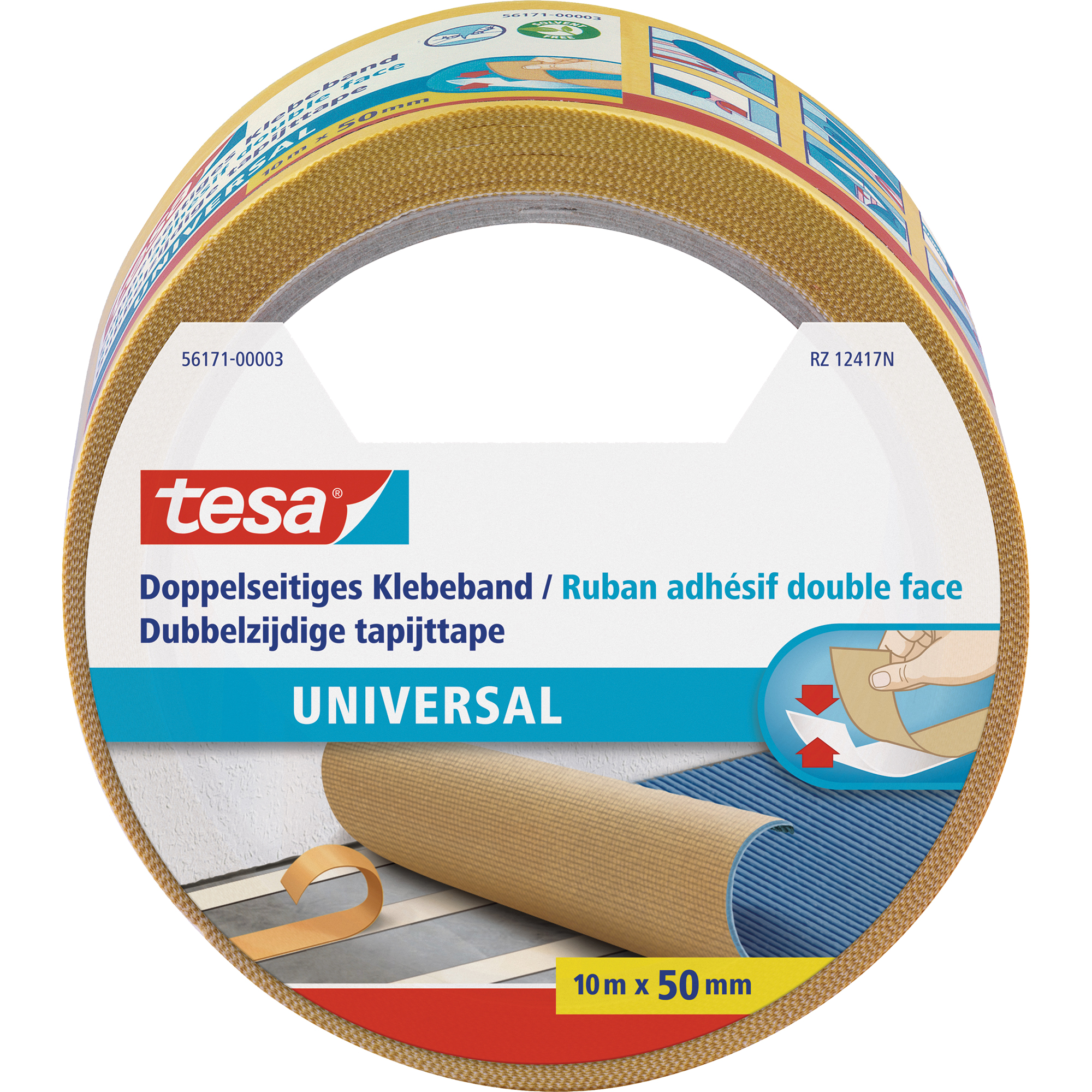 tesa® Klebeband Universal 50 mm x 10 m (B x L)