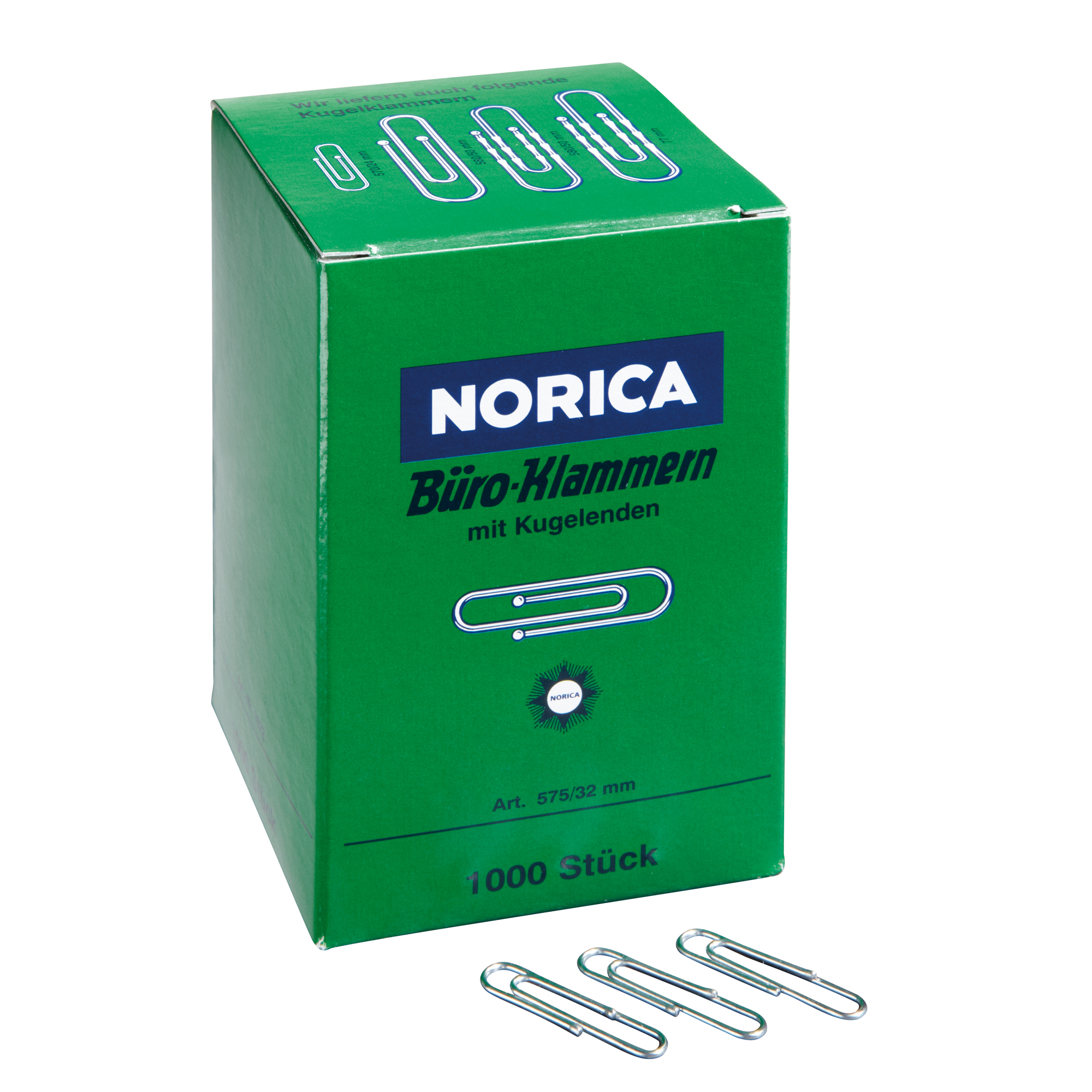 NORICA® Büroklammer 1.000 Stück 32 mm
