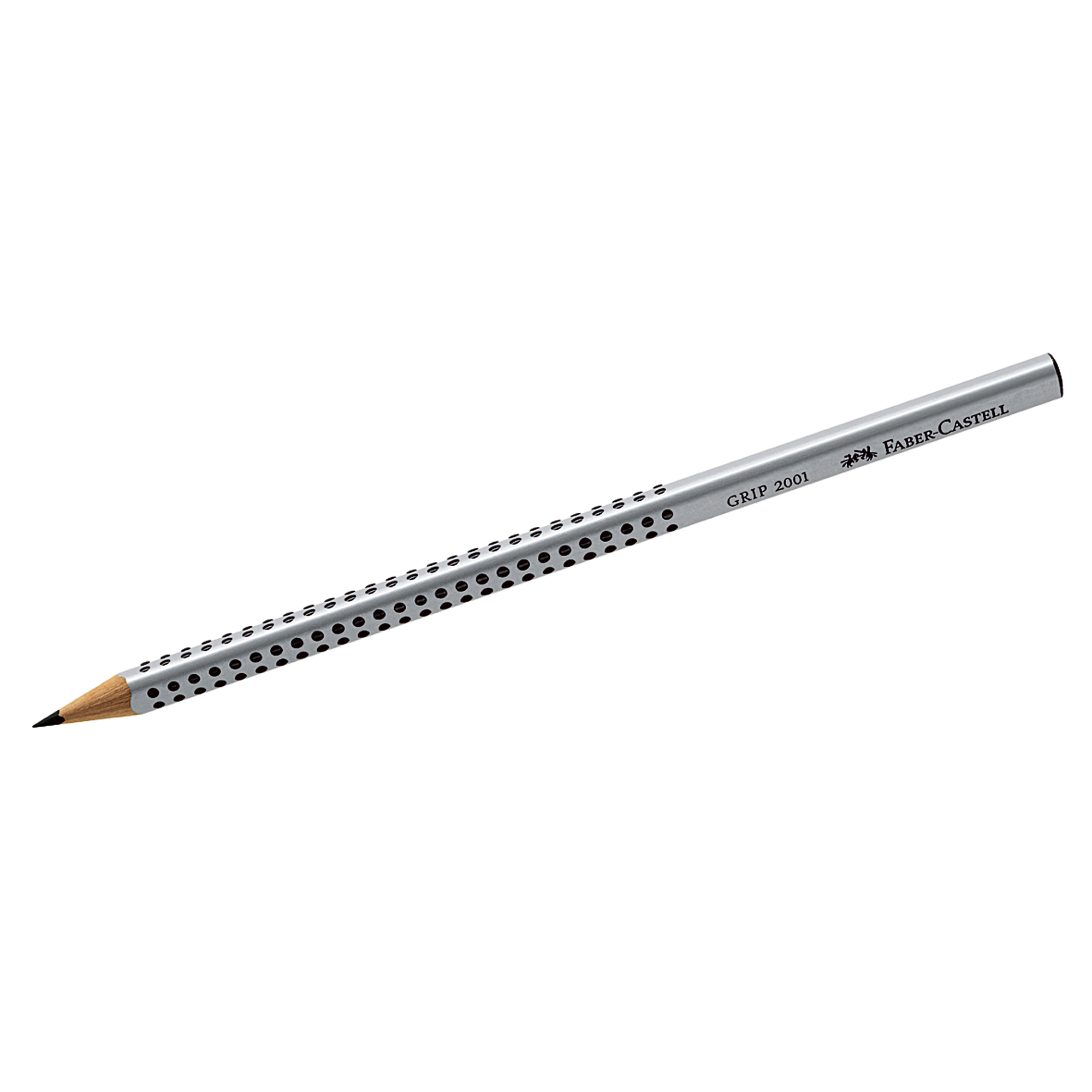Faber-Castell Bleistift GRIP 2001 ohne Radierer 2B