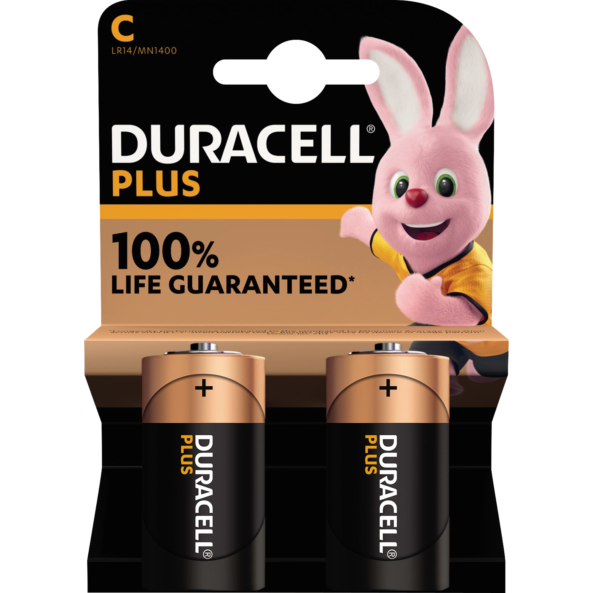 DURACELL Batterie Plus Baby C 141827 1,5V 2 St.Pack.