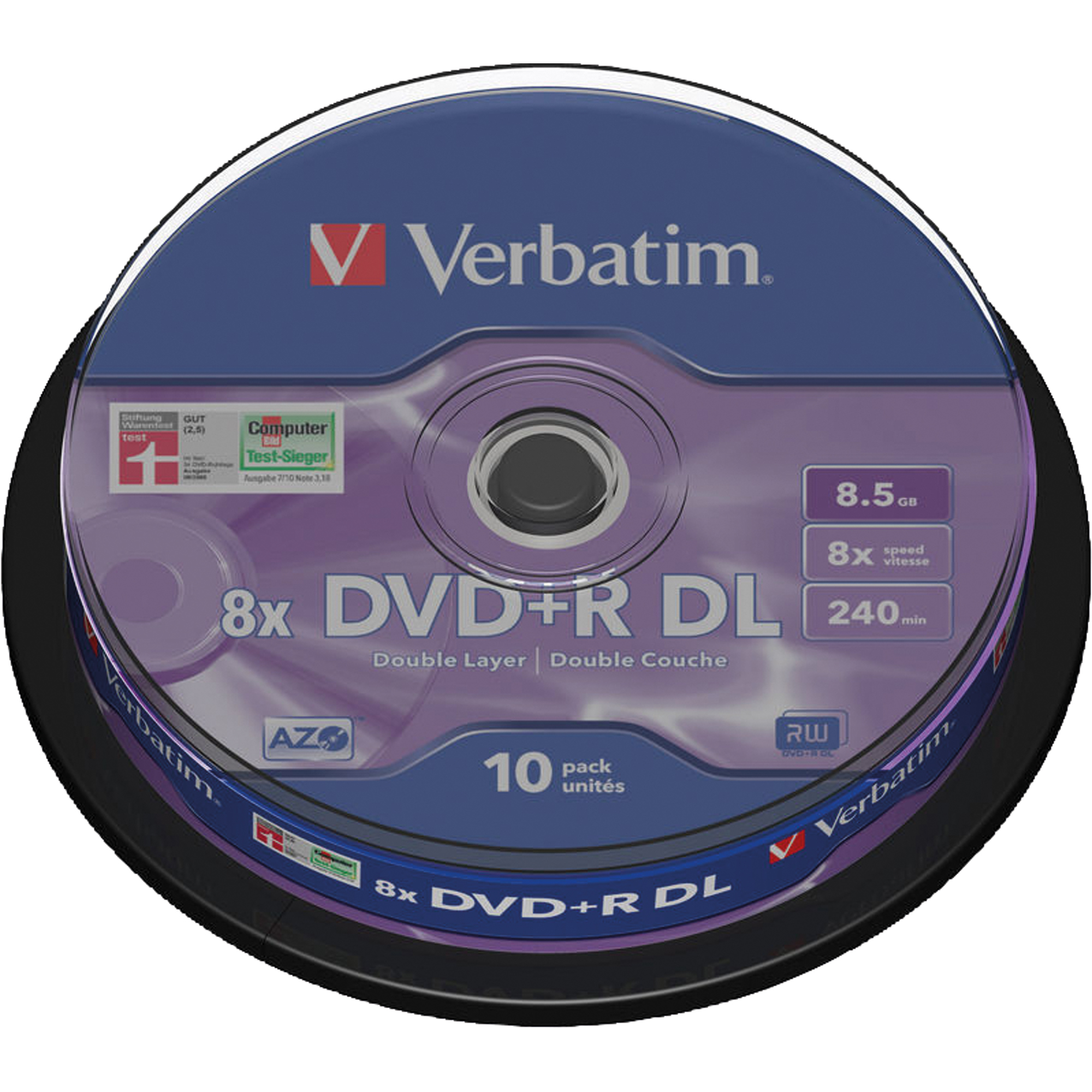 Verbatim DVD+R DL Double Layer nicht bedruckbar
