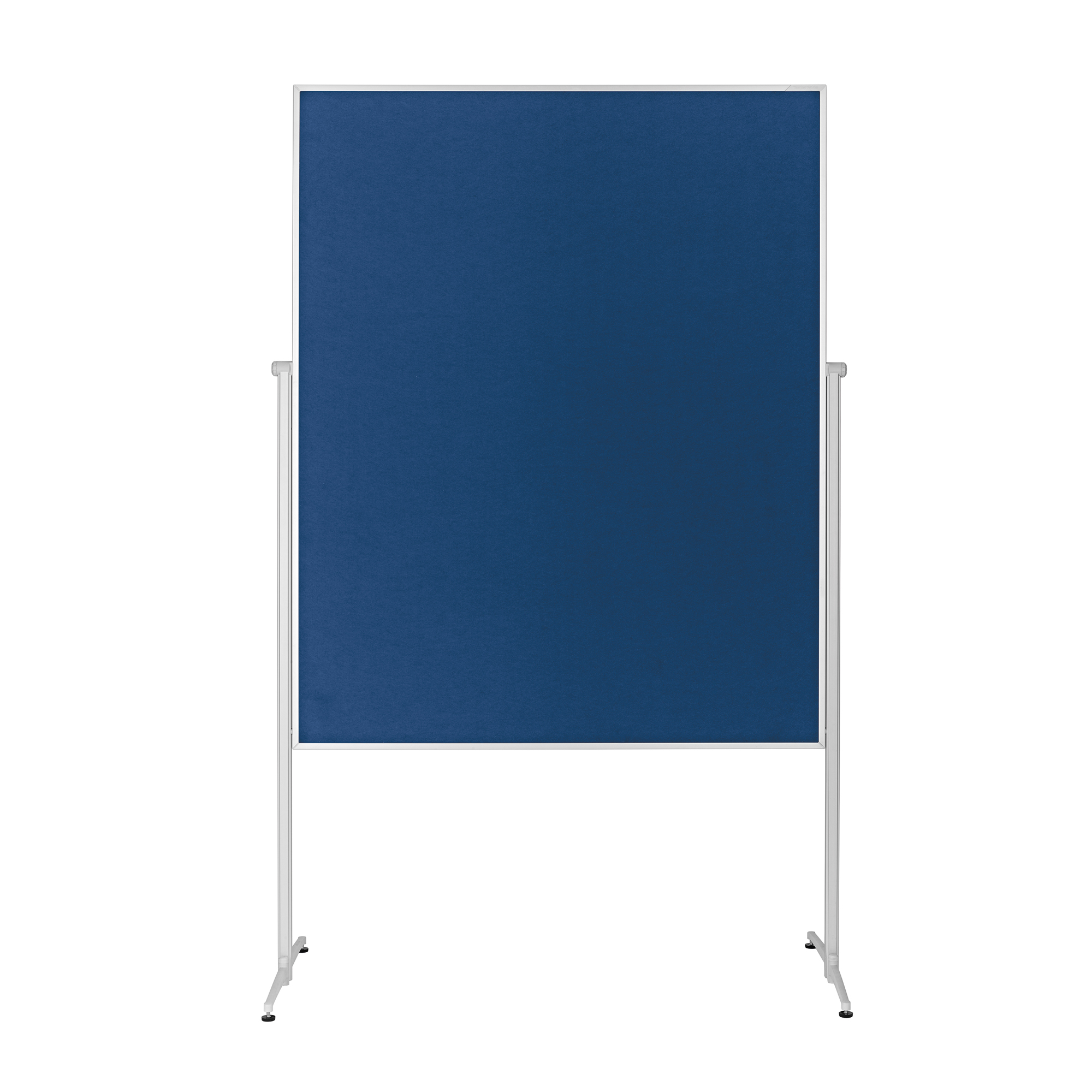 magnetoplan® Moderationstafel Design evolution plus Filz einteilig blau