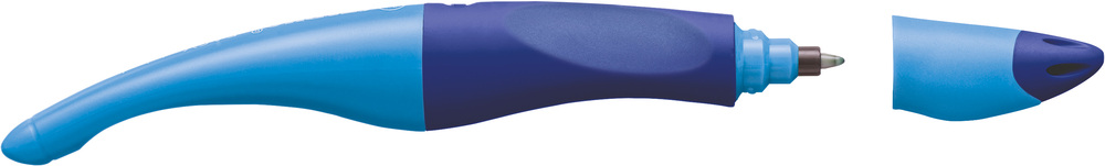 STABILO® EASYOriginal Tintenroller für Linkshänder inkl. Patrone hellblau, dunkelblau