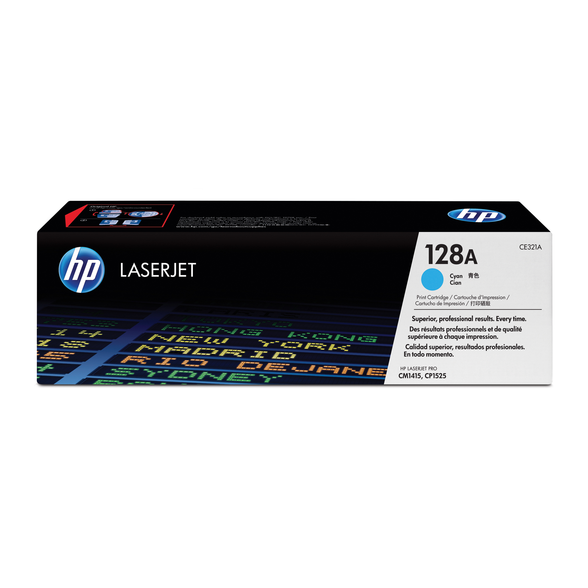 HP Toner 128A ca. 1.300 Seiten cyan, blau