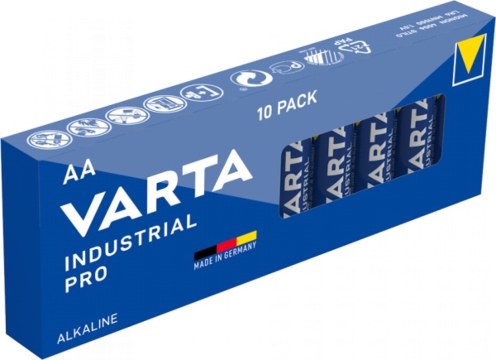 Varta Batterie Industrial Pro Mignon AA LR6 1,5V 10er Pack