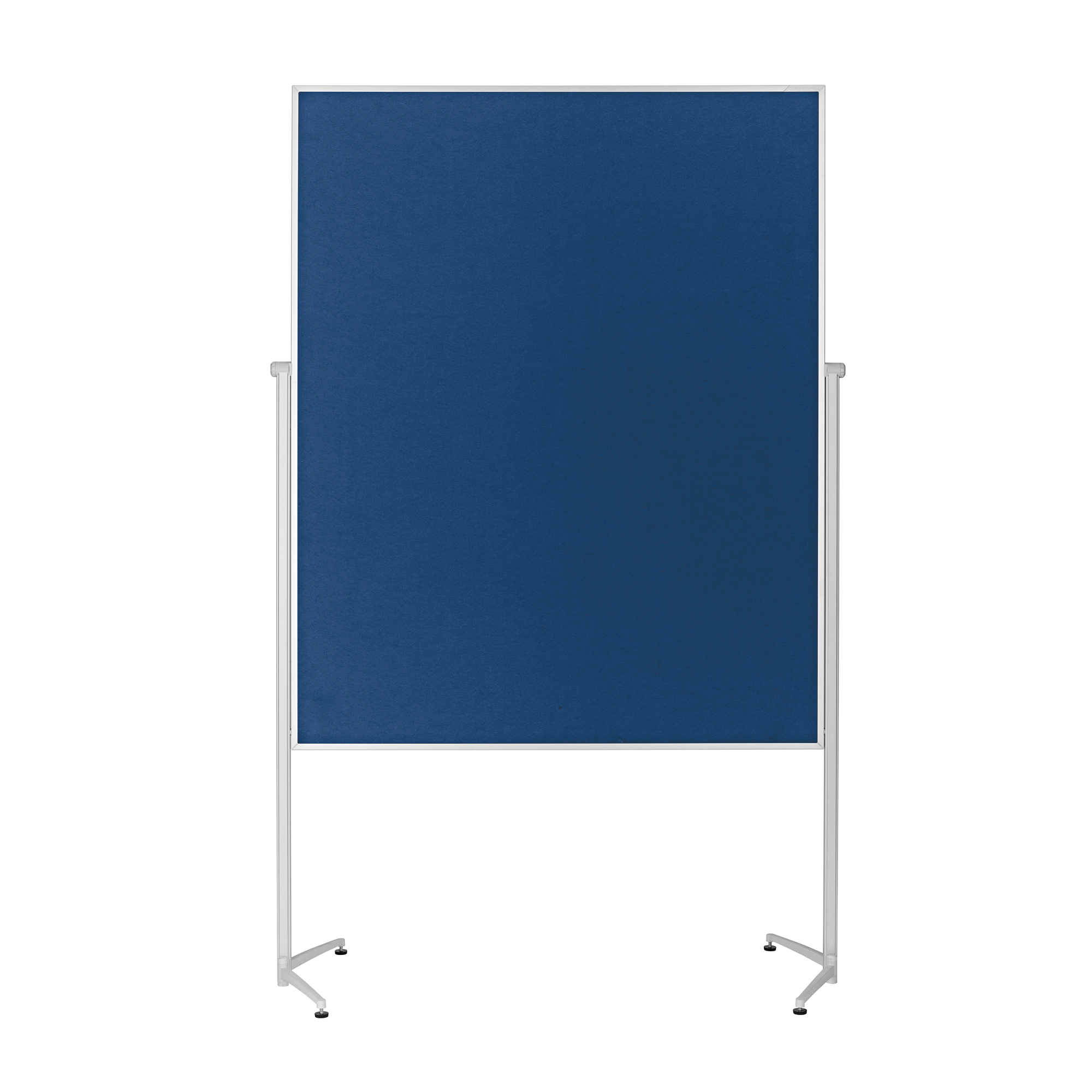 magnetoplan® Moderationstafel Design evolution plus Filz einteilig blau