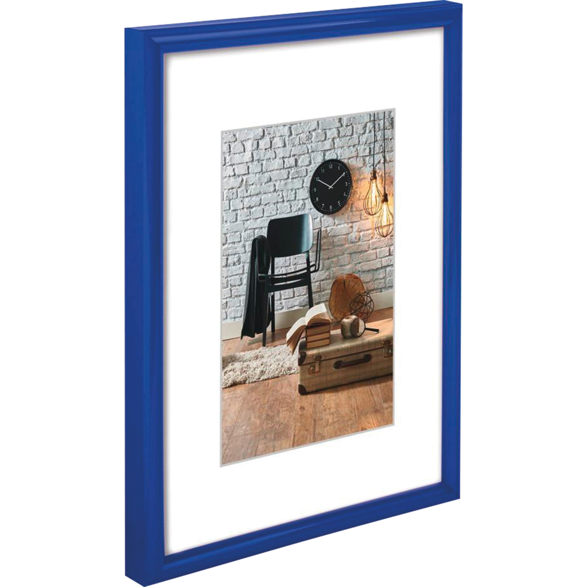 Hama Bilderrahmen Sevilla 21 x 29,7 cm Kunststoffglas blau