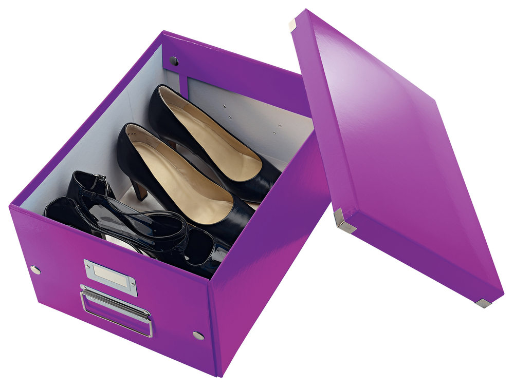 Leitz Aufbewahrungsbox Click & Store 28,1 x 20 x 36,9 cm (A4) violett