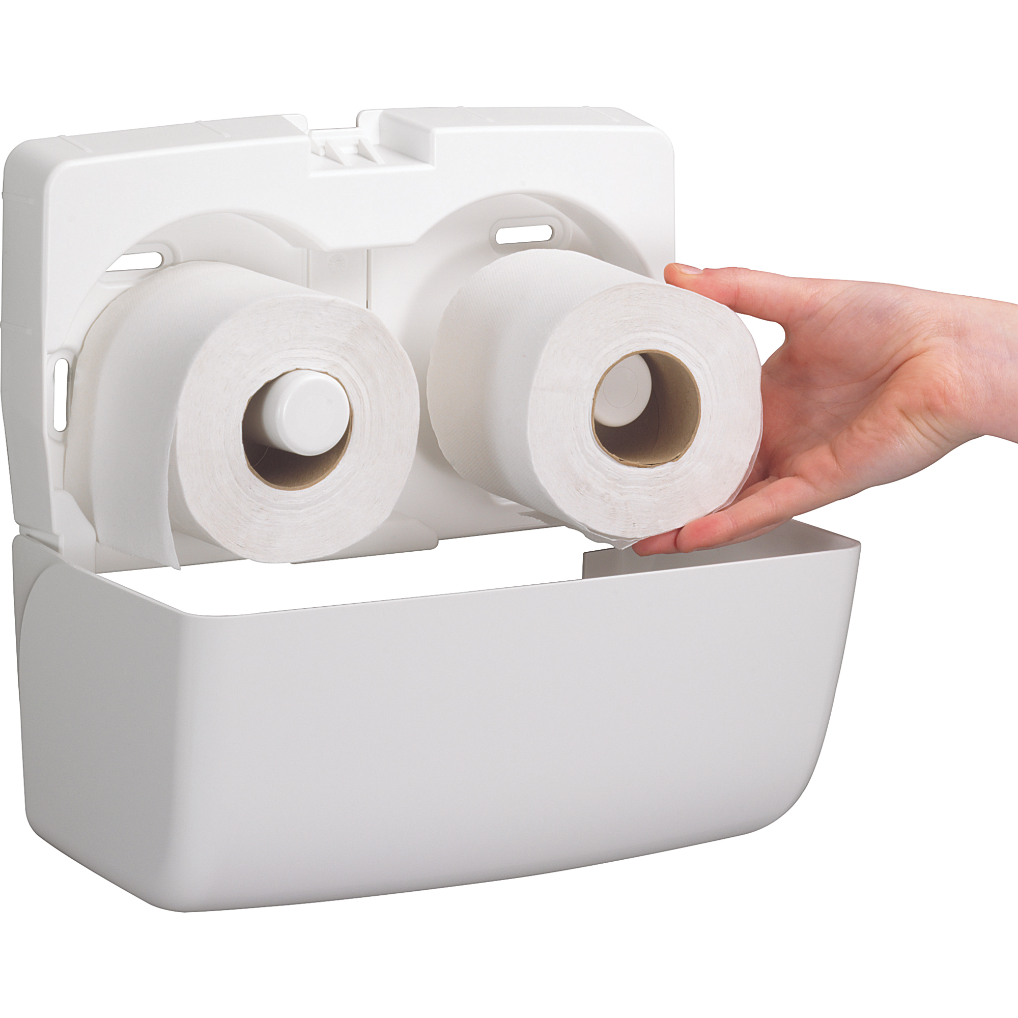 Aquarius Toilettenpapierspender weiß
