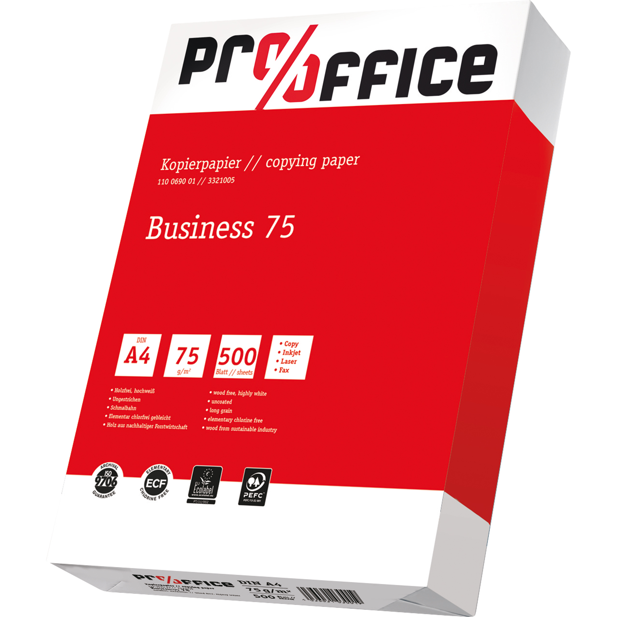 Pro/Office Kopierpapier Business DIN A4 75 g/m²