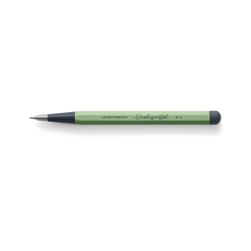 Leuchtturm Bleistift Drehgriffel Nr. 2 - 0,7mm hellgrün