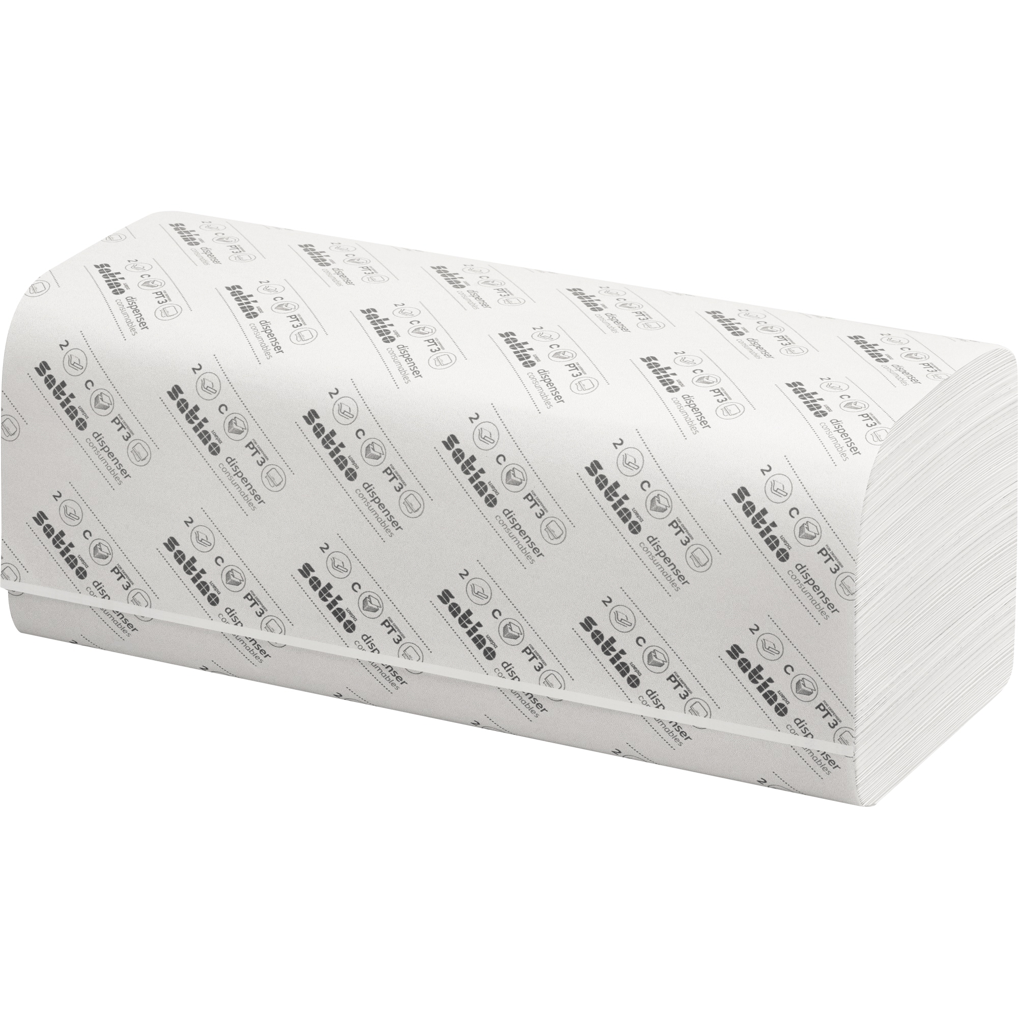 Satino Papierhandtuch comfort C-Falz 25 x 33 cm naturweiß