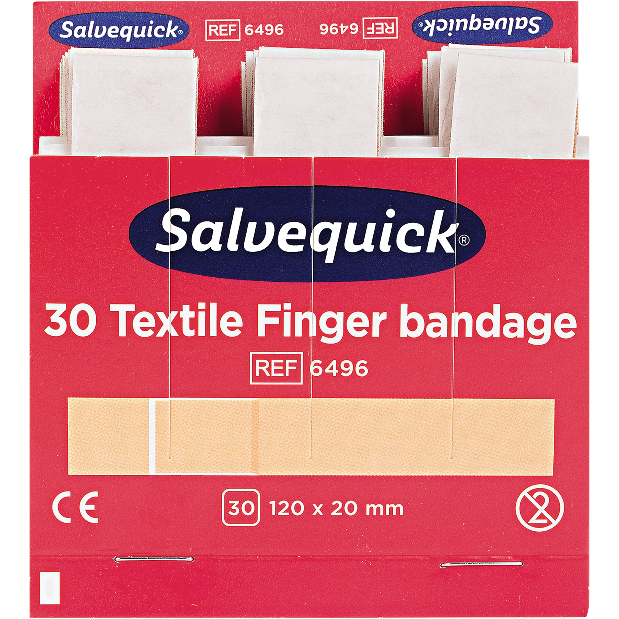 Salvequick Fingerverband 6496 elastisch 30 St.Pack.