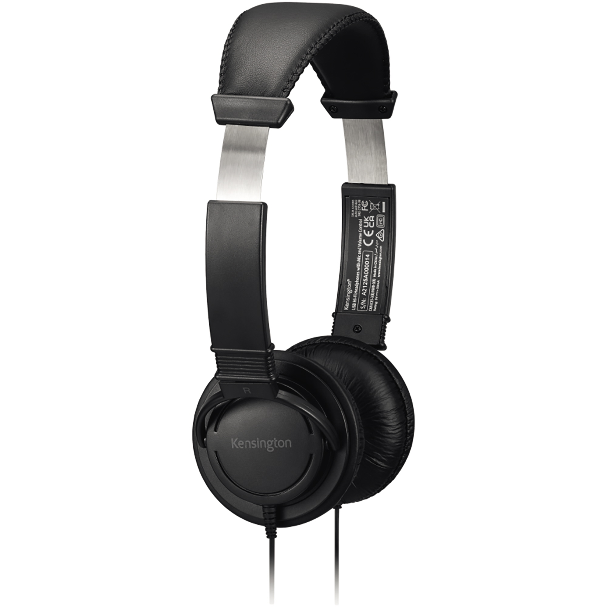 Kensington Headset On-Ear Kopfhörer schwarz HiFi USB-A