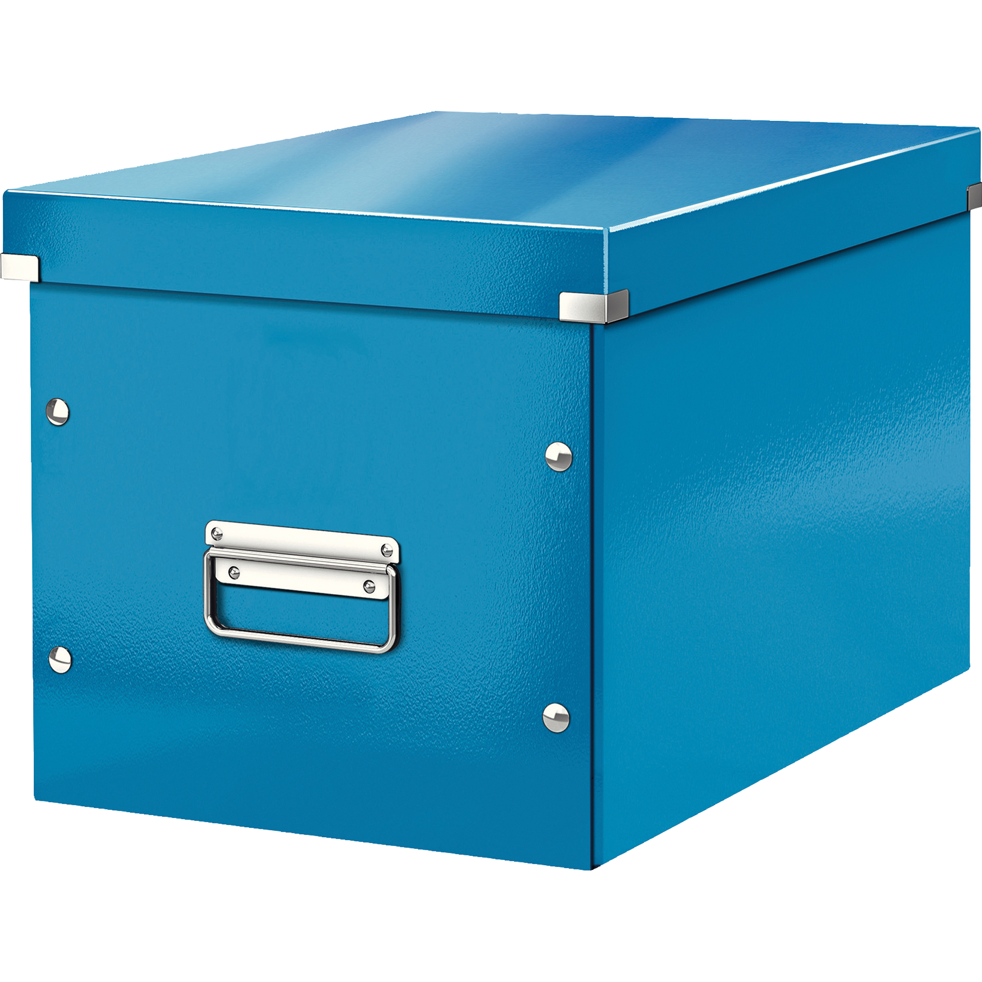 Leitz Archivbox Click & Store Cube 32 x 31 x 36 cm ohne Archivdruck blau