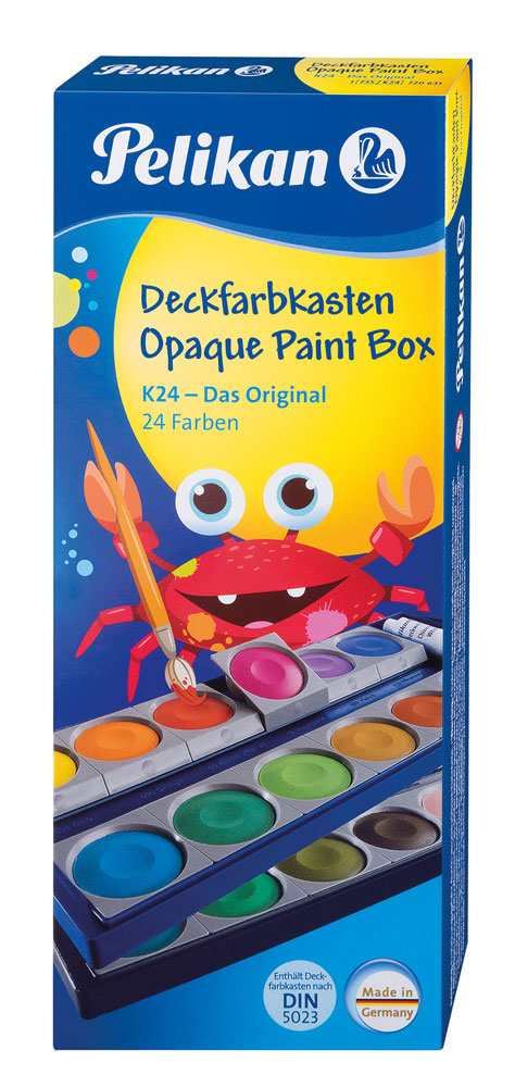 Pelikan Deckfarbkasten 735K 24 Farben