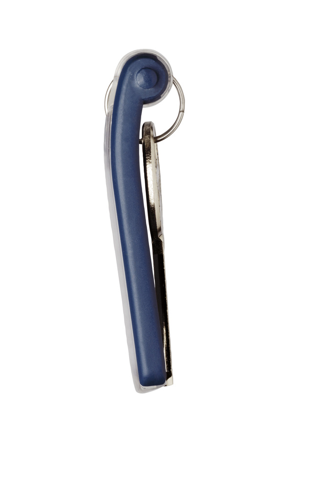 DURABLE Schlüsselanhänger KEY CLIP blau