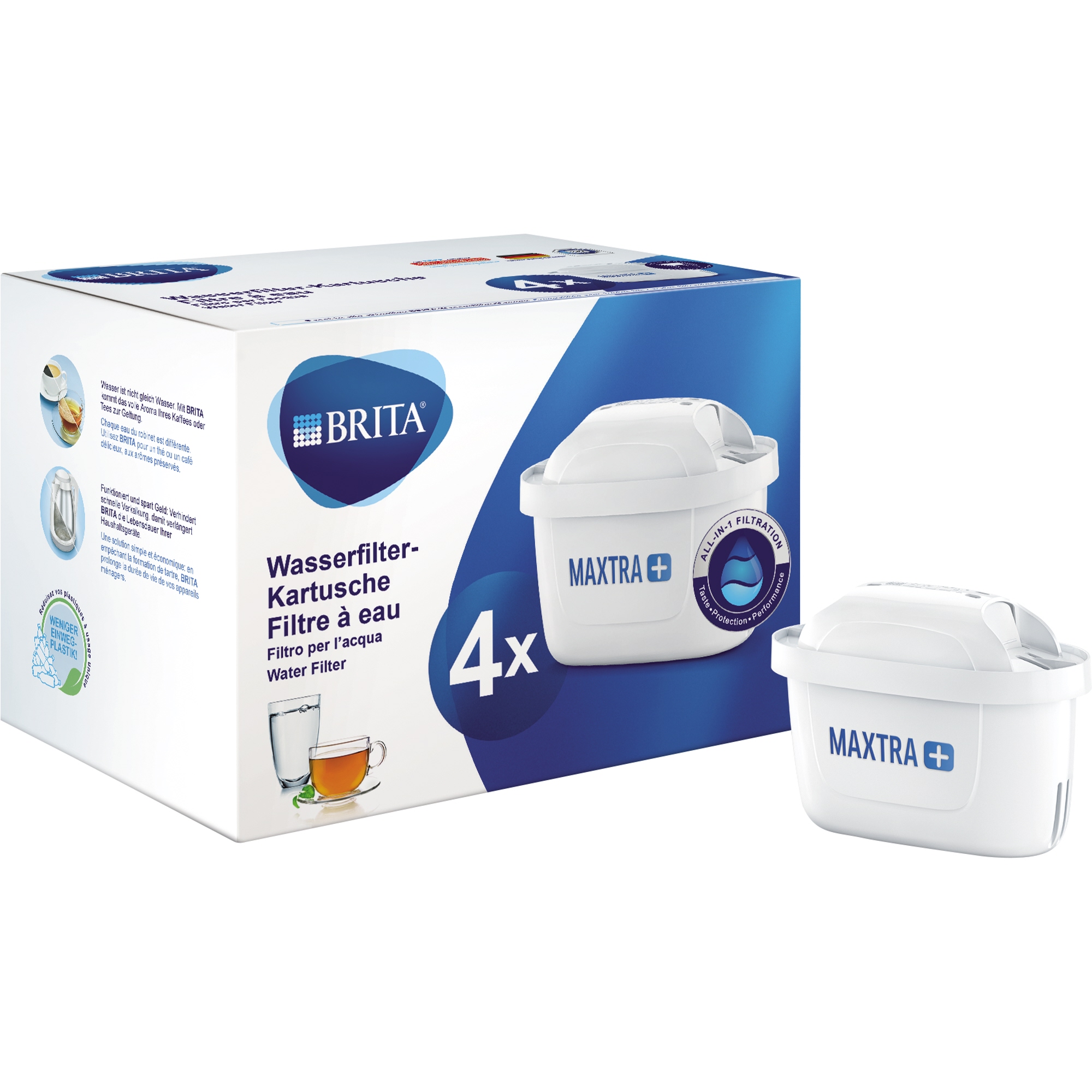 BRITA Wasserfilter MAXTRA+ 4 St./Pack.