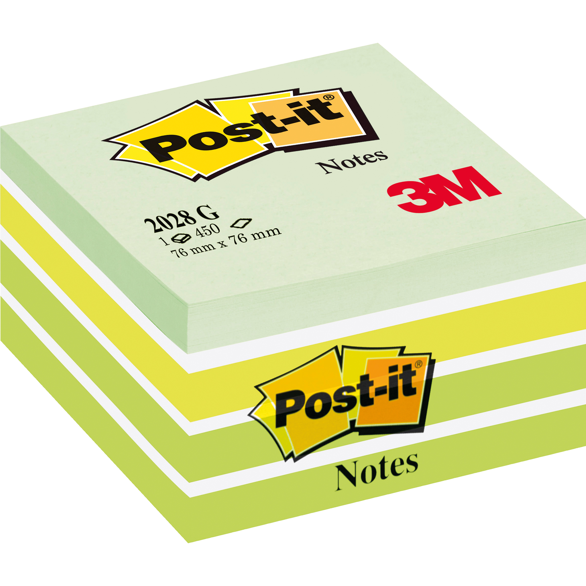 Post-it® Haftnotizwürfel pastellgrün