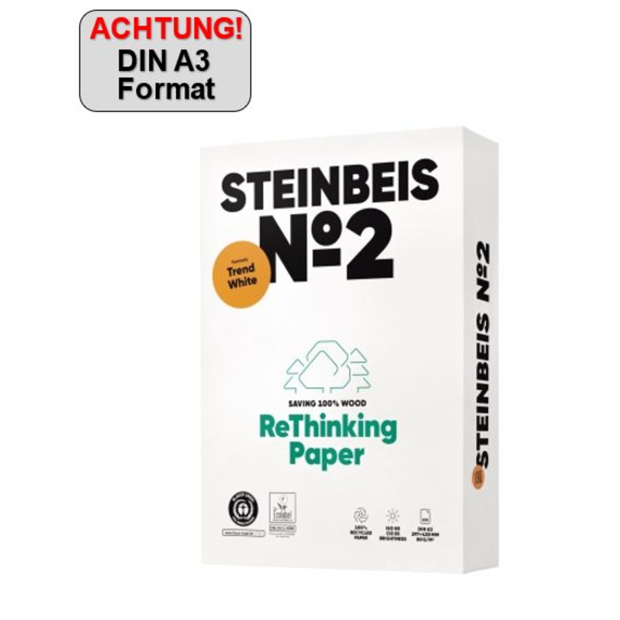 Steinbeis Kopierpapier Trend White DIN A3 No. 2