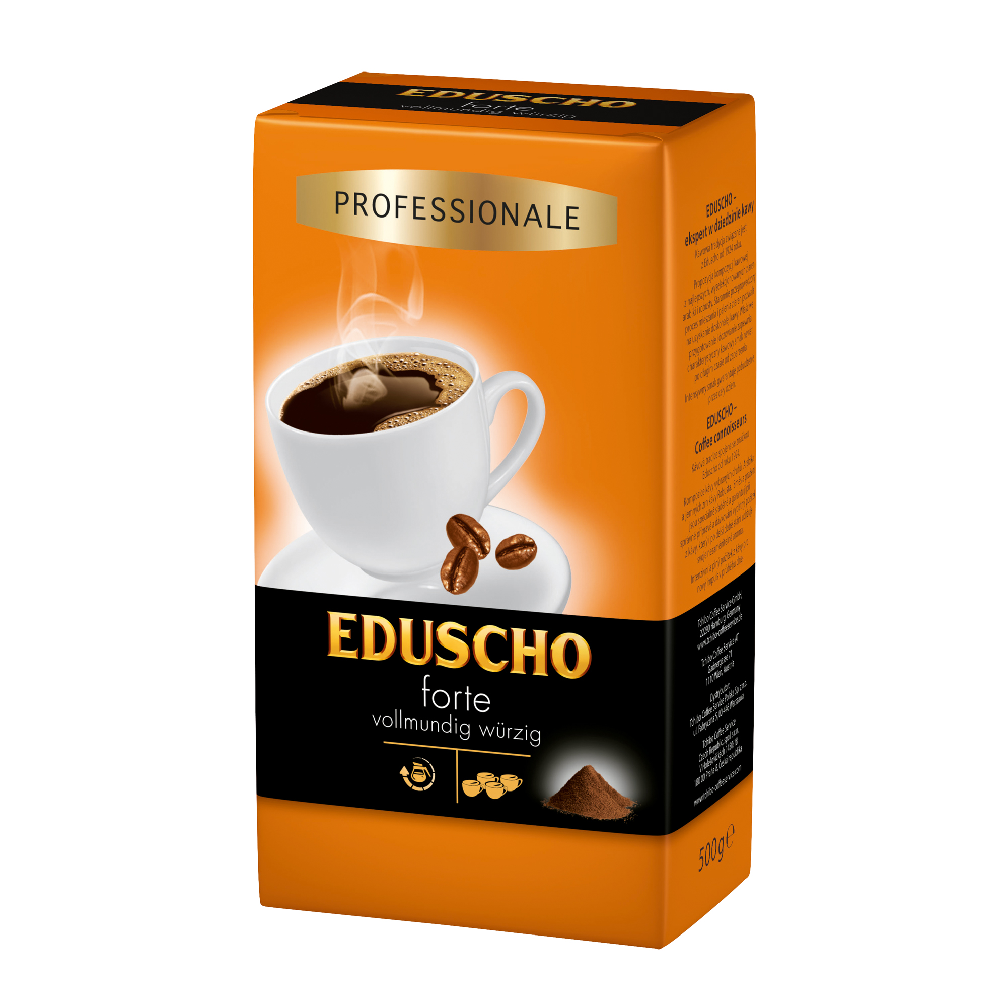EDUSCHO Kaffee Professionale forte 500 g/Pack.