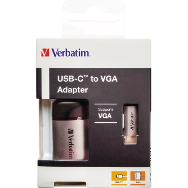Verbatim Adapter USB-C-Stecker/VGA-Buchse