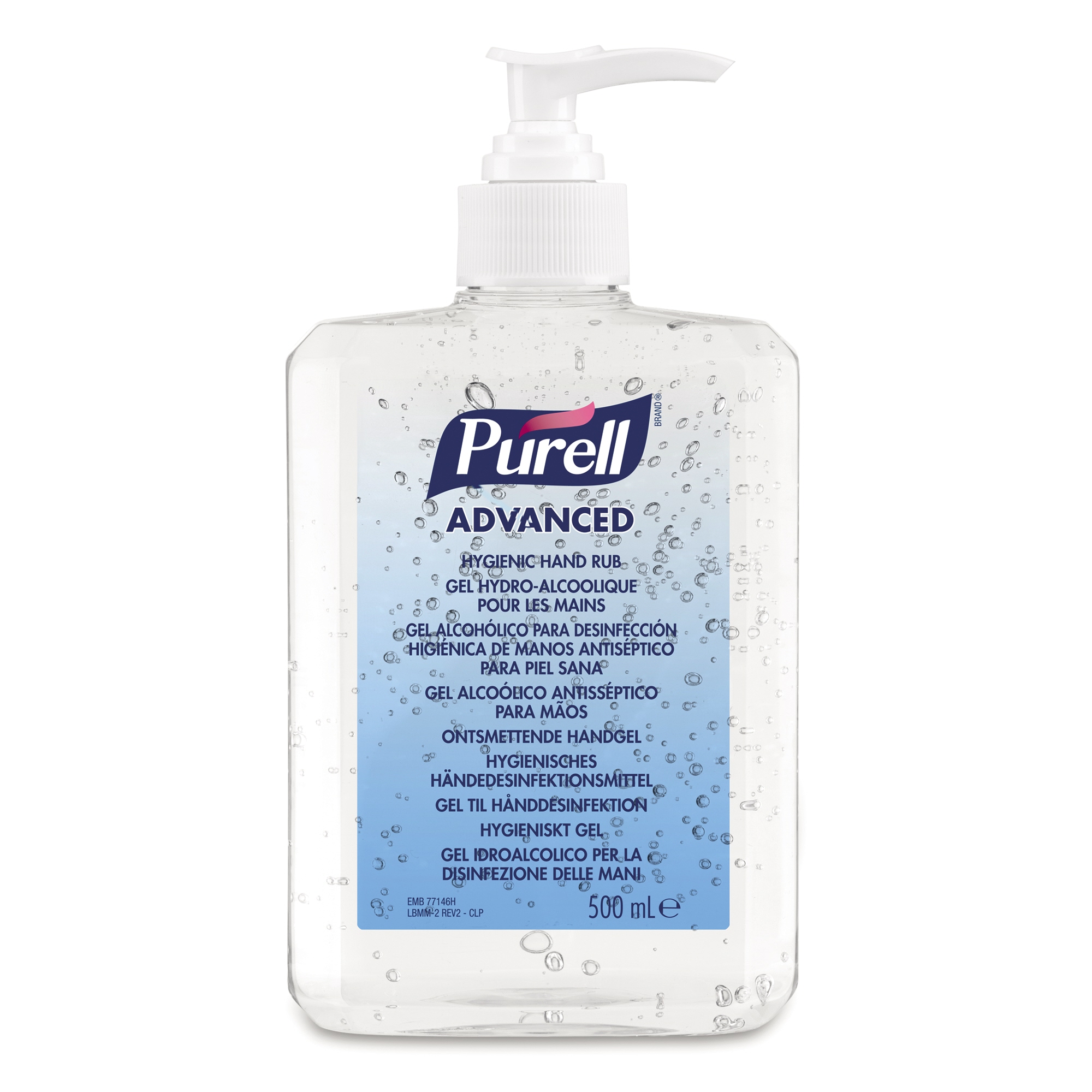 PURELL® Advanced Hygienisches Händedesinfektionsmittel 500ml Pumpflasche