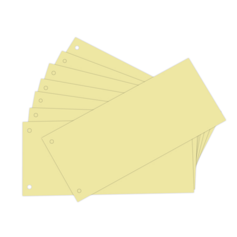 Pro/Office Trennstreifen 100er Pack gelb