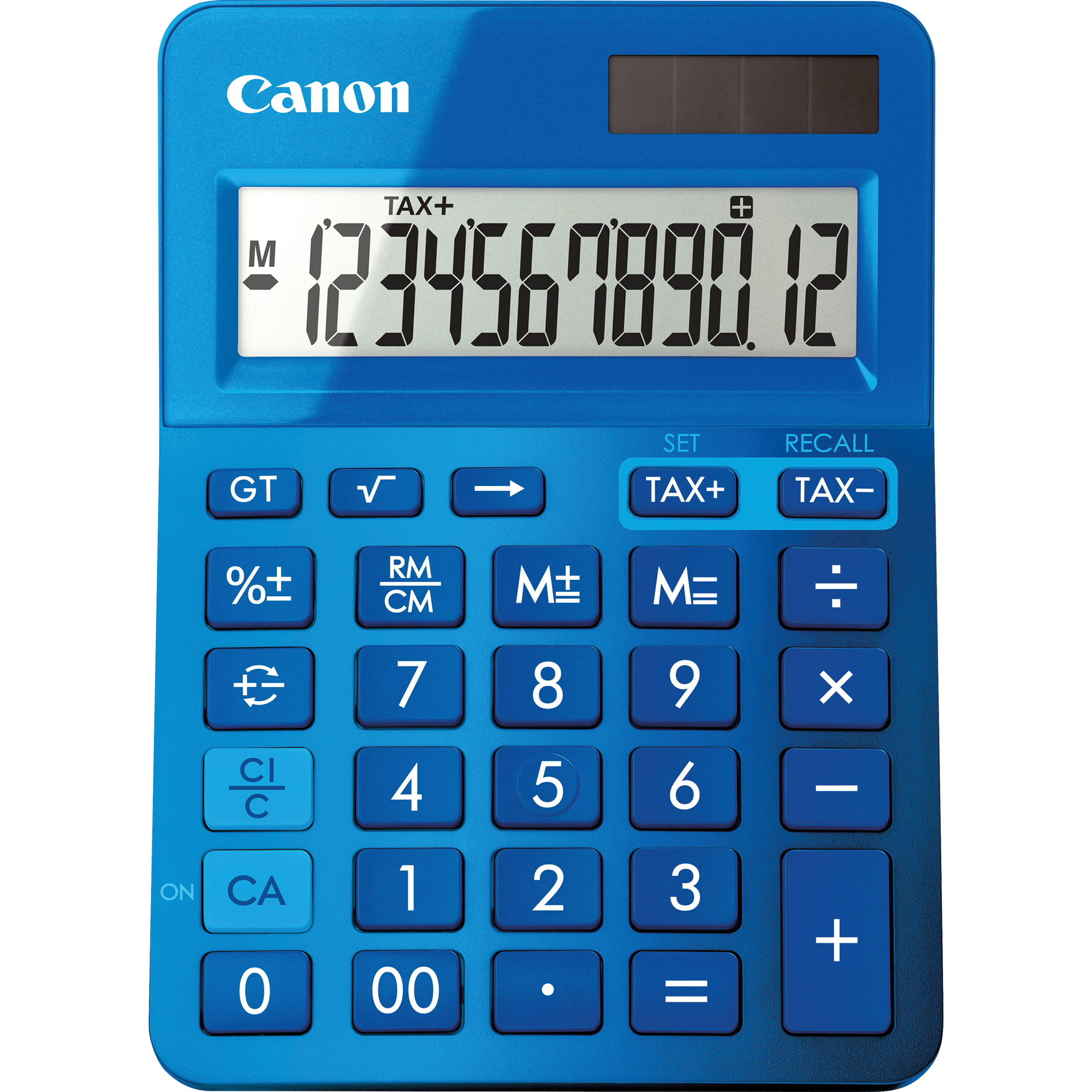 Canon Taschenrechner LS-123K blau metallic