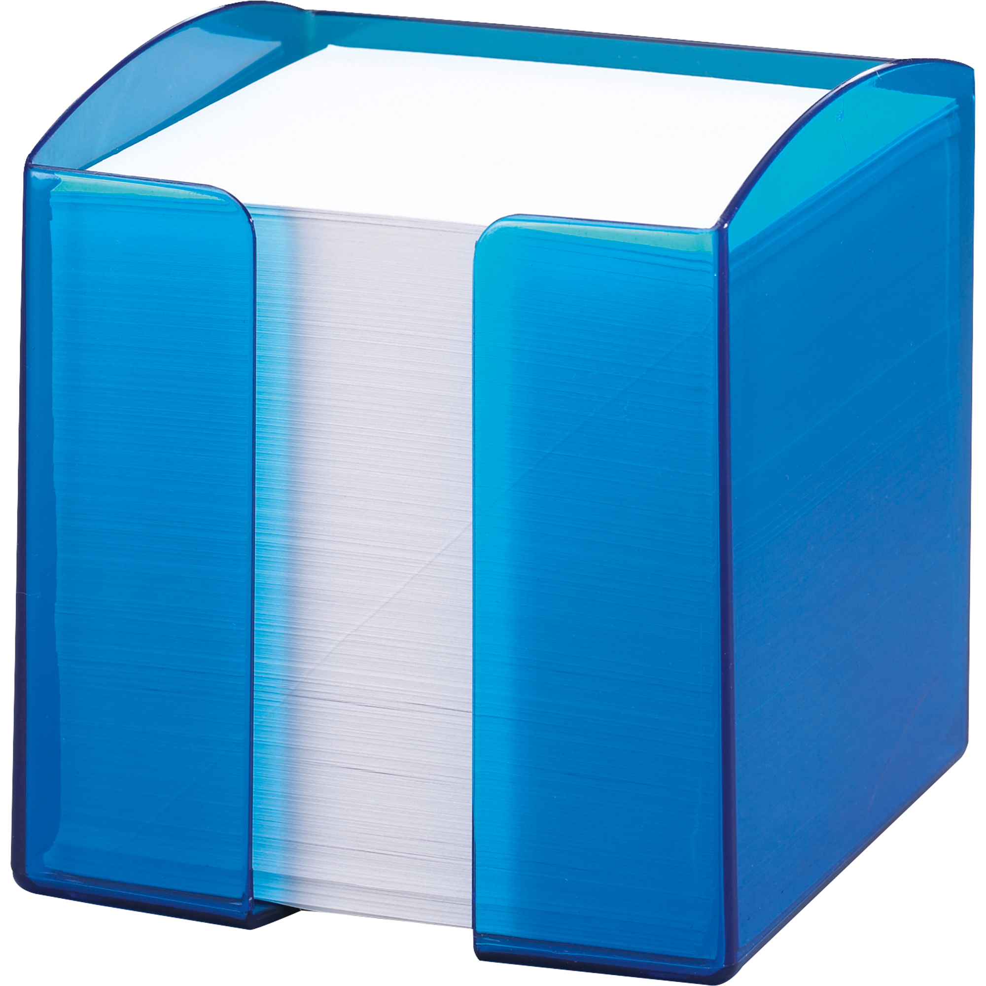 DURABLE Zettelbox TREND blau transparent