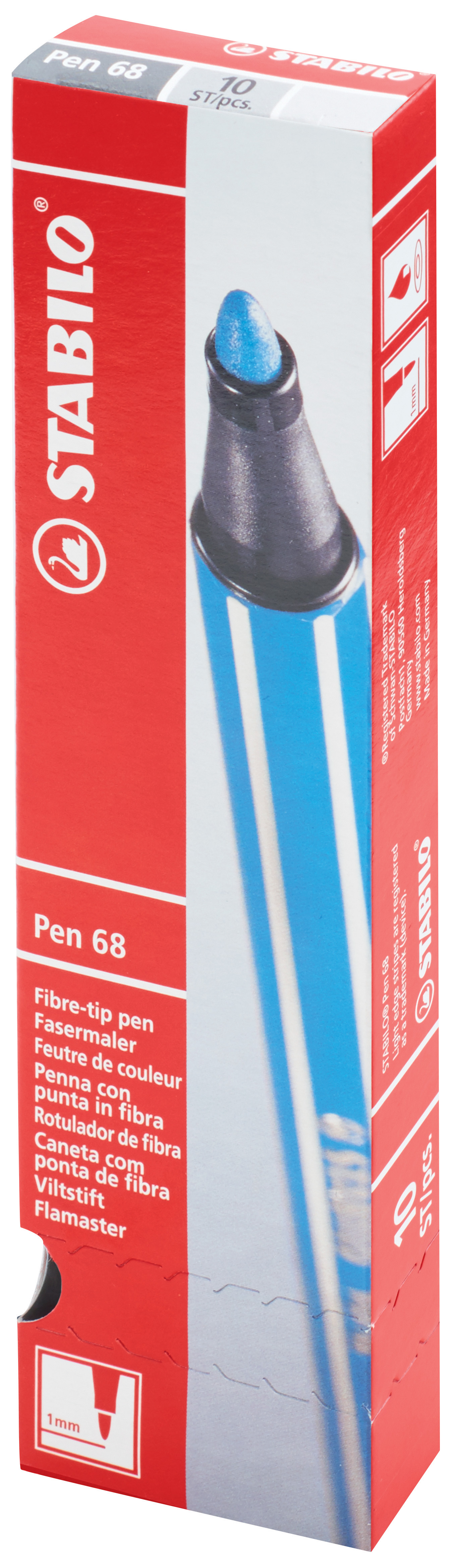 STABILO® Fasermaler Pen 68 flieder