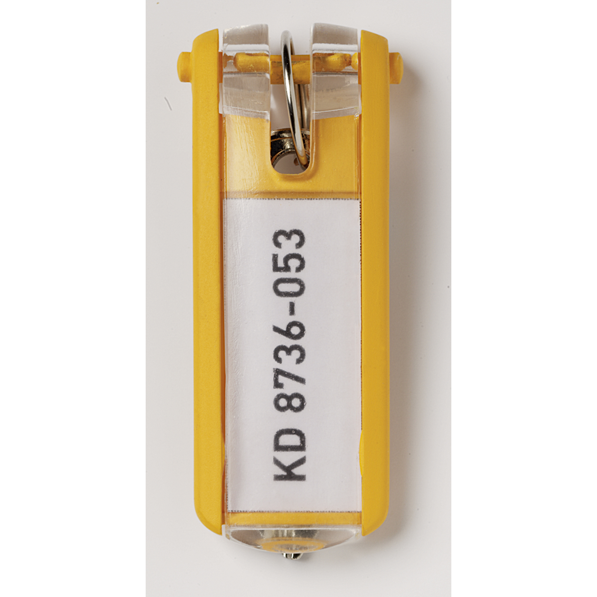 DURABLE Schlüsselanhänger KEY CLIP gelb