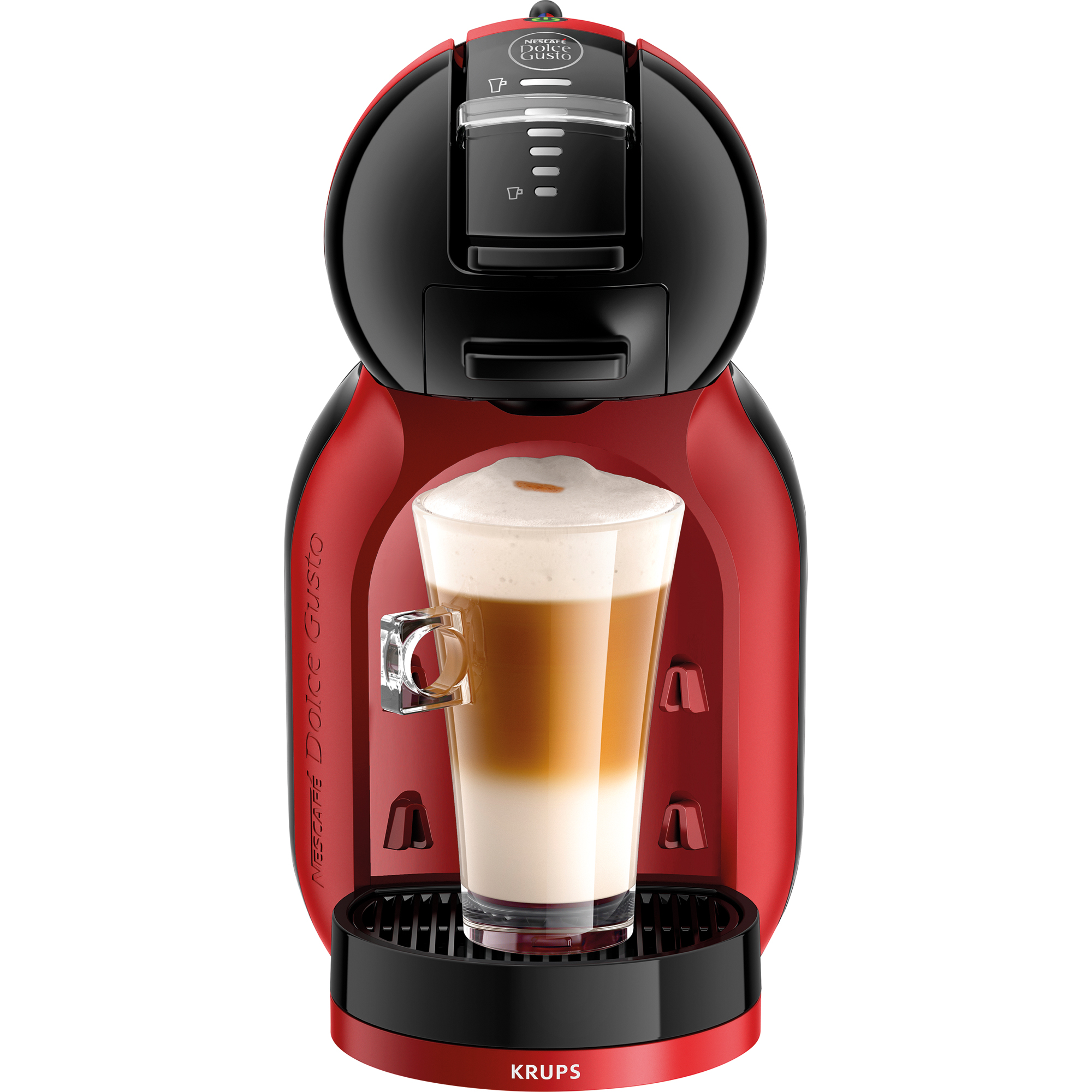 Krups Kaffeemaschine NESCAFÉ Dolce Gusto MINI ME 230V rot, schwarz