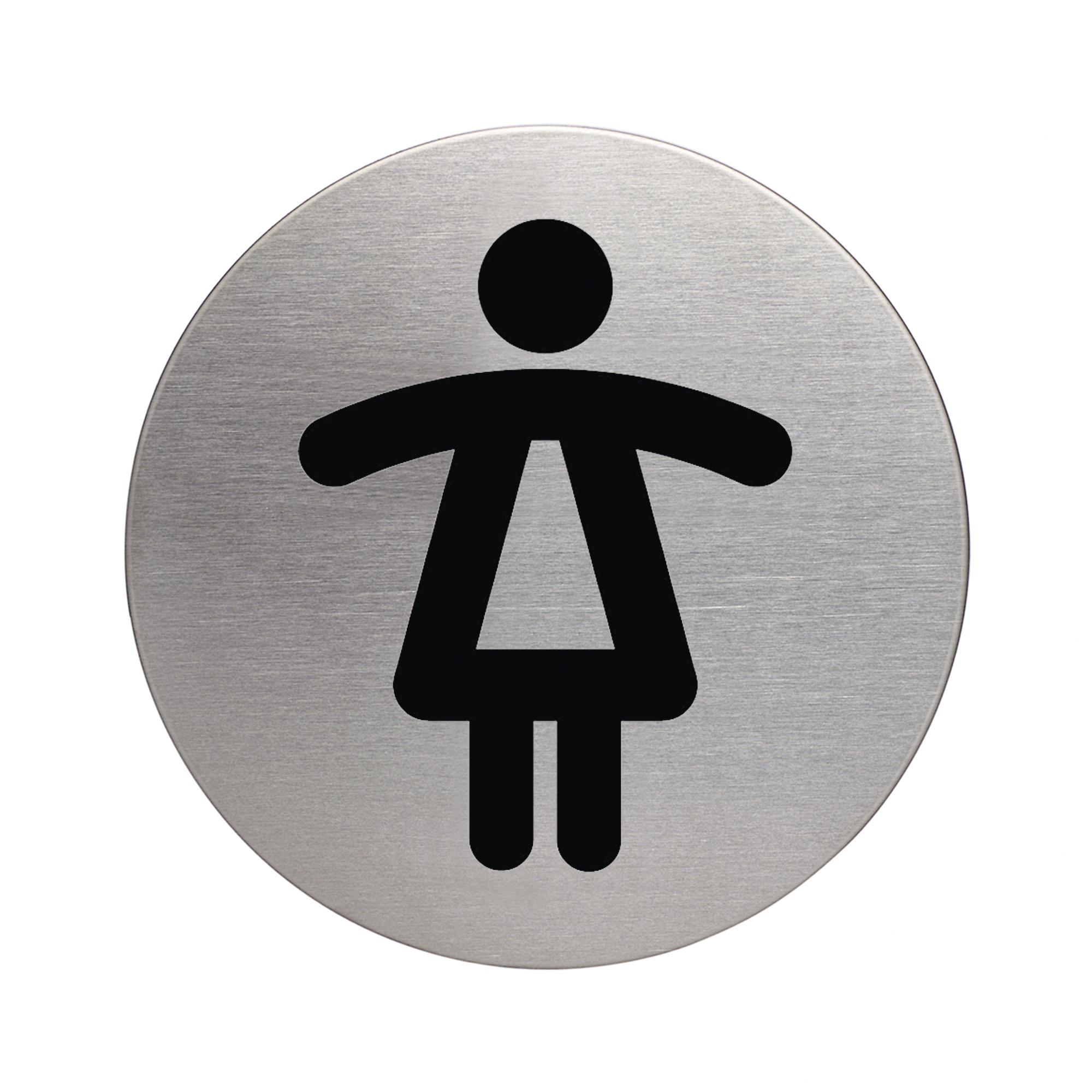 DURABLE Piktogramm Türschild PICTO rund WC Damen