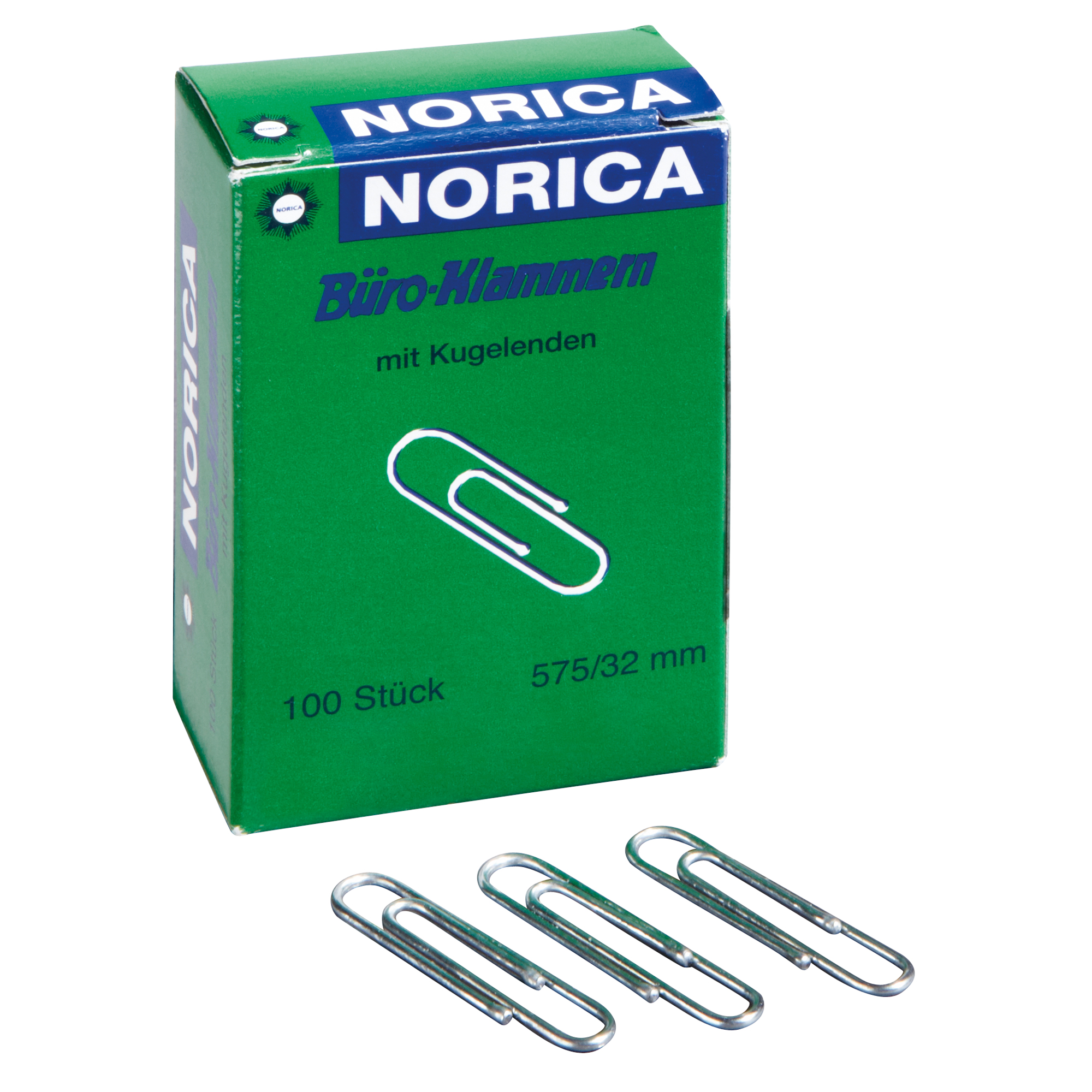 NORICA® Büroklammer 100 Stück 32 mm