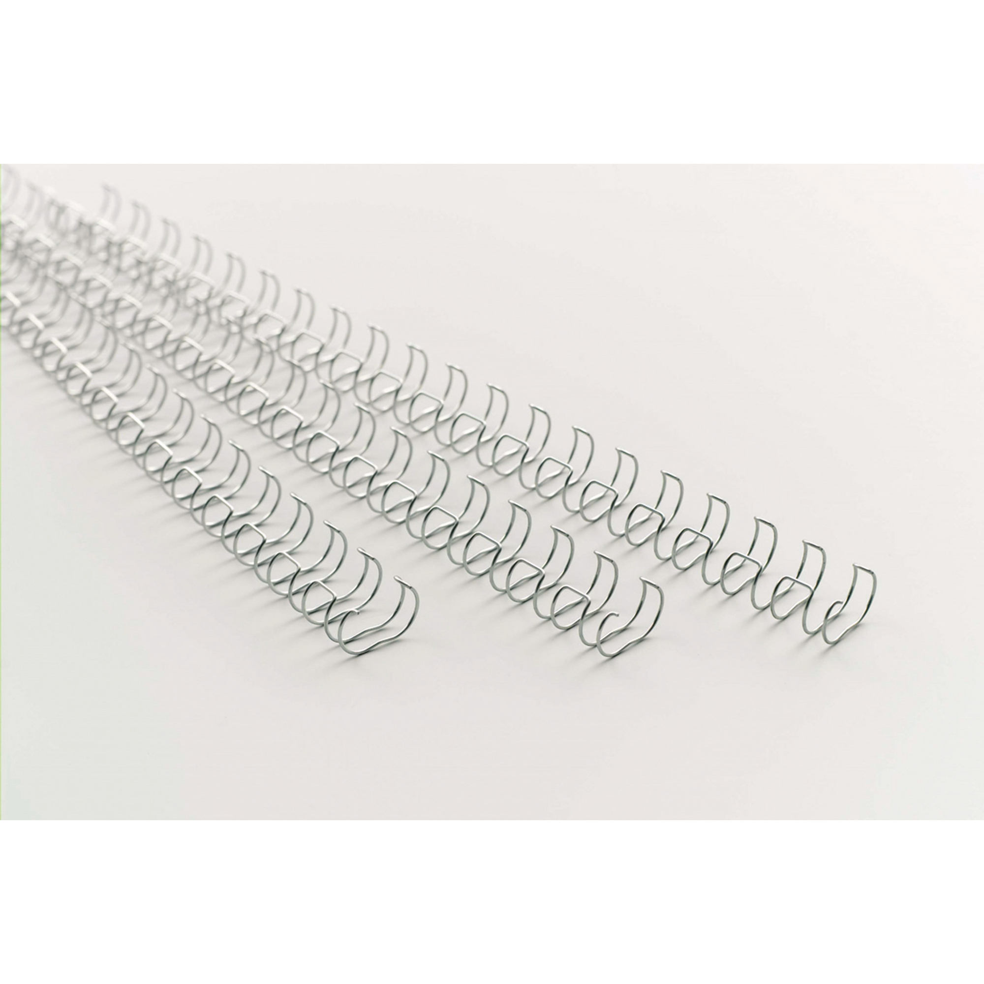 GBC® Drahtbinderücken WireBind 34 Ringe 8 mm silber