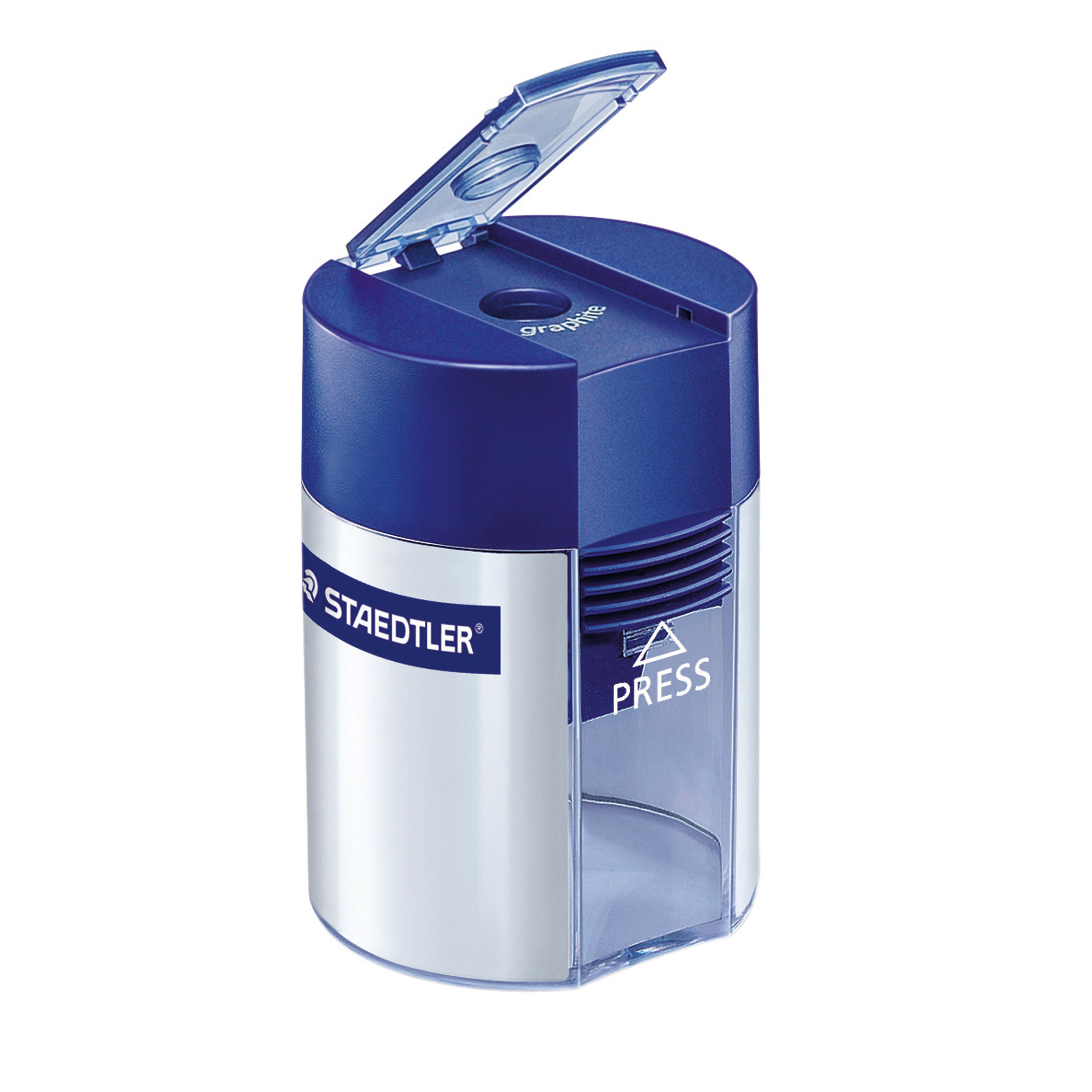 STAEDTLER® Dosenspitzer silber/transparent/blau