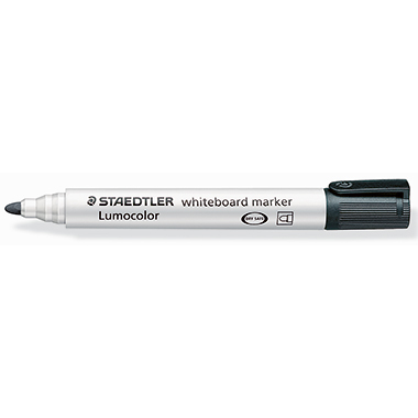 STAEDTLER® Whiteboardmarker Lumocolor® 351 Rundspitze schwarz