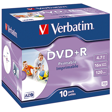 Verbatim DVD+R 10 St./Pck.