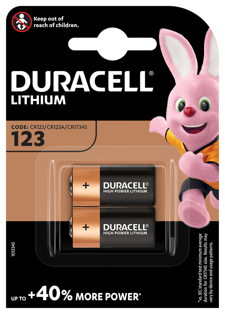 DURACELL Batterie HIGH POWER 123