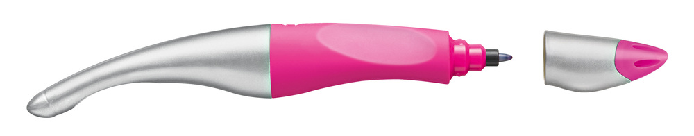 STABILO® EASYOriginal Tintenroller metallic für Linkshänder inkl. Patrone neonpink, metallic