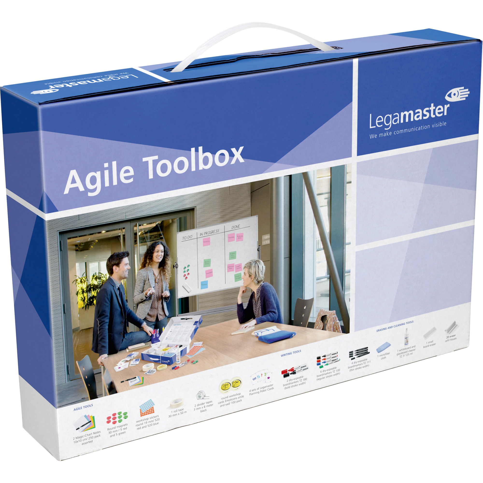 Legamaster Moderationsbox Agile Toolbox