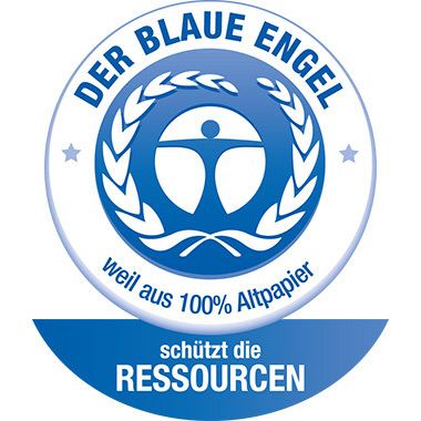 Saueracker Onlineshop - ökologischer Bürobedarf und ökologischer Schulbedarf - Listung auf dem Papierfinder des Blauen Engel