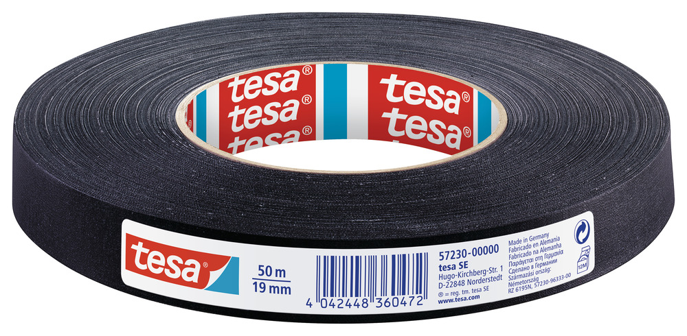 tesa® Gewebeband extra Power Perfect schwarz