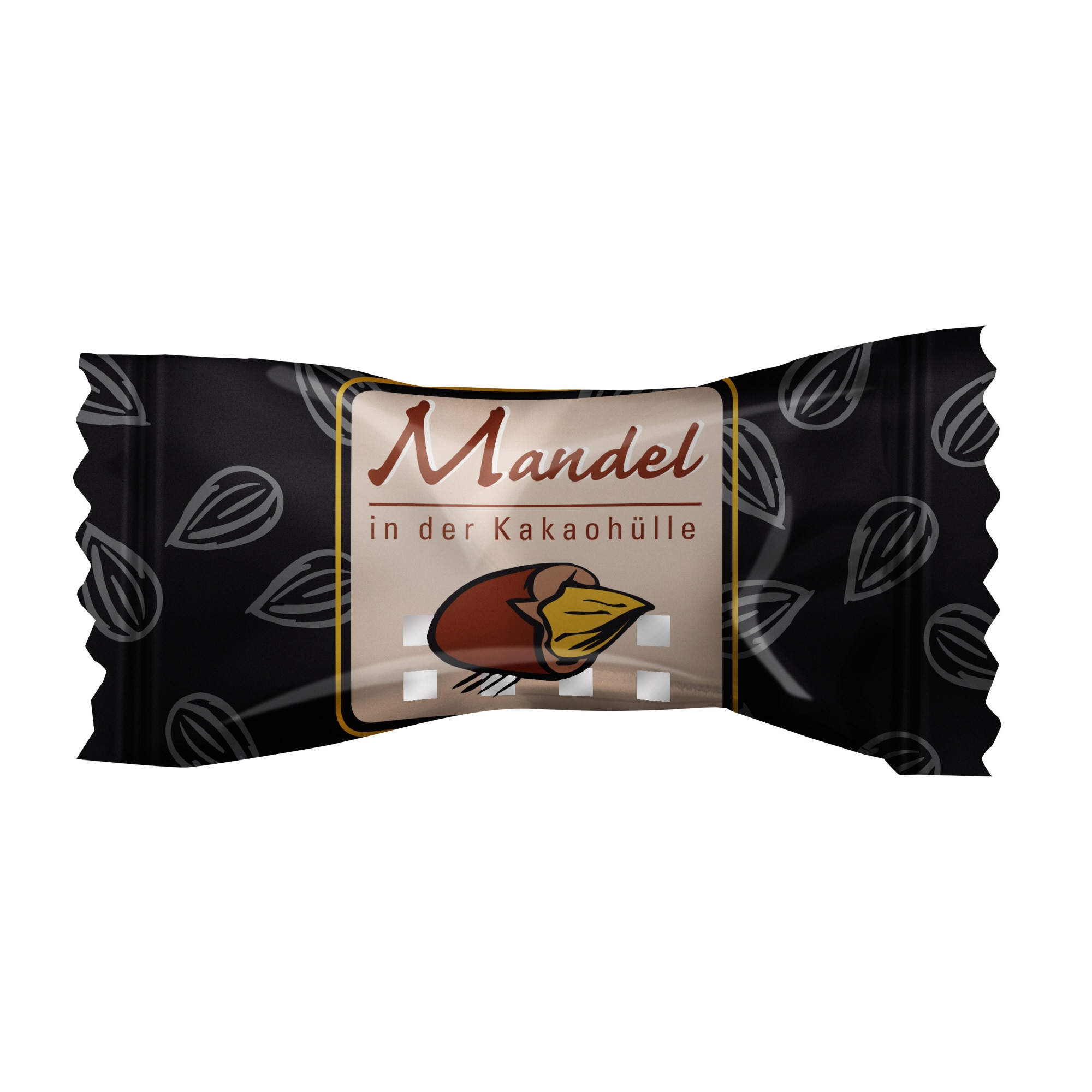 Hellma Schokolade Mandel in der Kakaohülle 380 St./Pck.