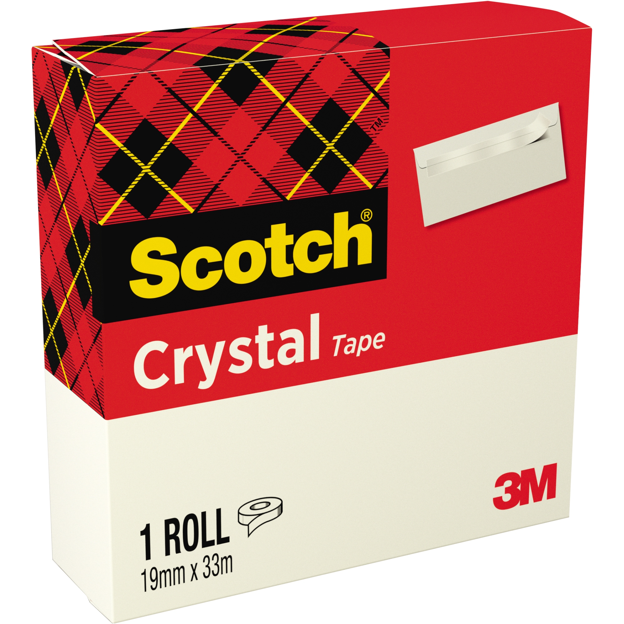 Scotch® Klebefilm Crystal 19 mm x 33 m
