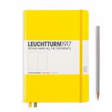 Leuchtturm Notizbuch Medium A5 gelb, dotted