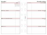 Filofax Kalendereinlage Pocket Professional 1 Woche / 2 Seiten Deutsch-2022